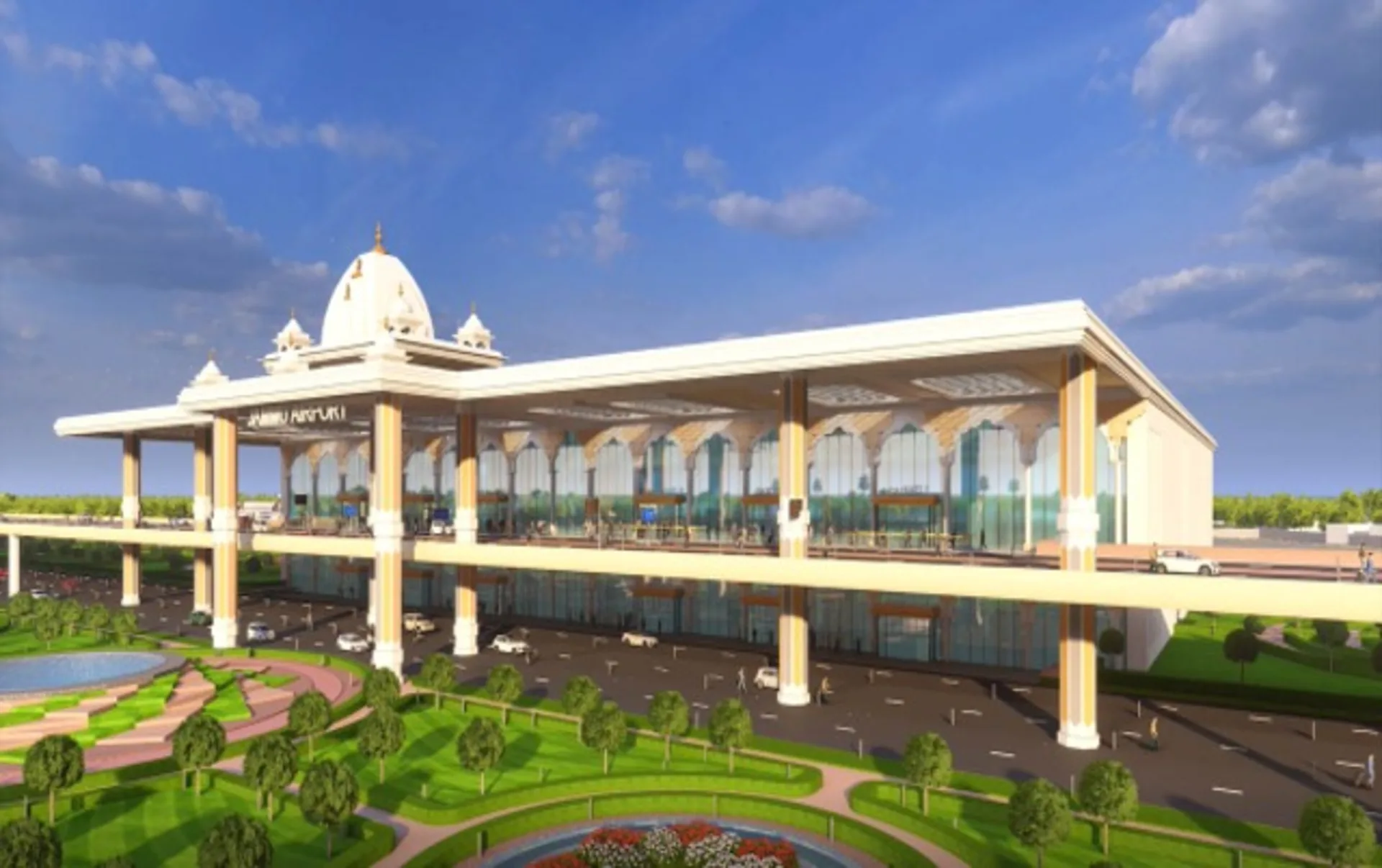 Terminal Facade — Jammu Airport